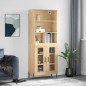 vidaXL Highboard Sonoma-Eiche 69,5x34x180 cm Holzwerkstoff vidaXL Highboard Sonoma-Eiche 69,5x34x180 cm Holzwerkstoff