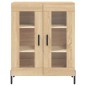 vidaXL Highboard Sonoma-Eiche 69,5x34x180 cm Holzwerkstoff vidaXL Highboard Sonoma-Eiche 69,5x34x180 cm Holzwerkstoff