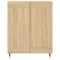 vidaXL Highboard Sonoma-Eiche 69,5x34x180 cm Holzwerkstoff vidaXL Highboard Sonoma-Eiche 69,5x34x180 cm Holzwerkstoff