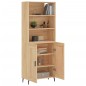 vidaXL Highboard Sonoma-Eiche 69,5x34x180 cm Holzwerkstoff vidaXL Highboard Sonoma-Eiche 69,5x34x180 cm Holzwerkstoff