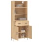 vidaXL Highboard Sonoma-Eiche 69,5x34x180 cm Holzwerkstoff vidaXL Highboard Sonoma-Eiche 69,5x34x180 cm Holzwerkstoff