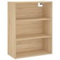 vidaXL Highboard Sonoma-Eiche 69,5x34x180 cm Holzwerkstoff vidaXL Highboard Sonoma-Eiche 69,5x34x180 cm Holzwerkstoff