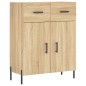 vidaXL Highboard Sonoma-Eiche 69,5x34x180 cm Holzwerkstoff vidaXL Highboard Sonoma-Eiche 69,5x34x180 cm Holzwerkstoff