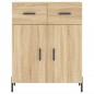vidaXL Highboard Sonoma-Eiche 69,5x34x180 cm Holzwerkstoff vidaXL Highboard Sonoma-Eiche 69,5x34x180 cm Holzwerkstoff