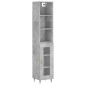 vidaXL Highboard Betongrau 34,5x34x180 cm Holzwerkstoff vidaXL Highboard Betongrau 34,5x34x180 cm Holzwerkstoff