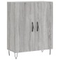 vidaXL Highboard Grau Sonoma 69,5x34x180 cm Holzwerkstoff vidaXL Highboard Grau Sonoma 69,5x34x180 cm Holzwerkstoff