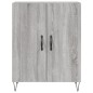 vidaXL Highboard Grau Sonoma 69,5x34x180 cm Holzwerkstoff vidaXL Highboard Grau Sonoma 69,5x34x180 cm Holzwerkstoff