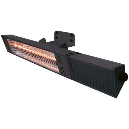 Sunred Wandheizstrahler Fortuna 1500W Rosegold Schwarz