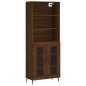 vidaXL Highboard Braun Eichen-Optik 69,5x34x180 cm Holzwerkstoff vidaXL Highboard Braun Eichen-Optik 69,5x34x180 cm Holzwerkstoff