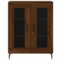 vidaXL Highboard Braun Eichen-Optik 69,5x34x180 cm Holzwerkstoff vidaXL Highboard Braun Eichen-Optik 69,5x34x180 cm Holzwerkstoff