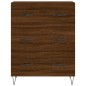 vidaXL Highboard Braun Eichen-Optik 69,5x34x180 cm Holzwerkstoff vidaXL Highboard Braun Eichen-Optik 69,5x34x180 cm Holzwerkstoff