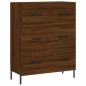vidaXL Highboard Braun Eichen-Optik 69,5x34x180 cm Holzwerkstoff vidaXL Highboard Braun Eichen-Optik 69,5x34x180 cm Holzwerkstoff