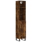 vidaXL Highboard Räuchereiche 34,5x34x180 cm Holzwerkstoff vidaXL Highboard Räuchereiche 34,5x34x180 cm Holzwerkstoff