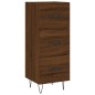vidaXL Highboard Braun Eichen-Optik 34,5x34x180 cm Holzwerkstoff vidaXL Highboard Braun Eichen-Optik 34,5x34x180 cm Holzwerkstoff