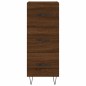 vidaXL Highboard Braun Eichen-Optik 34,5x34x180 cm Holzwerkstoff vidaXL Highboard Braun Eichen-Optik 34,5x34x180 cm Holzwerkstoff