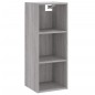 vidaXL Highboard Grau Sonoma 34,5x34x180 cm Holzwerkstoff vidaXL Highboard Grau Sonoma 34,5x34x180 cm Holzwerkstoff