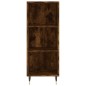 vidaXL Highboard Räuchereiche 34,5x32,5x180 cm Holzwerkstoff vidaXL Highboard Räuchereiche 34,5x32,5x180 cm Holzwerkstoff