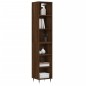 vidaXL Highboard Braun Eichen-Optik 34,5x32,5x180 cm Holzwerkstoff vidaXL Highboard Braun Eichen-Optik 34,5x32,5x180 cm Holzwerkstoff