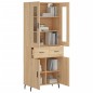 Highboard Sonoma-Eiche 69,5x34x180 cm Holzwerkstoff Highboard Sonoma-Eiche 69,5x34x180 cm Holzwerkstoff
