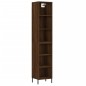 vidaXL Highboard Braun Eichen-Optik 34,5x32,5x180 cm Holzwerkstoff vidaXL Highboard Braun Eichen-Optik 34,5x32,5x180 cm Holzwerkstoff