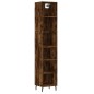 vidaXL Highboard Räuchereiche 34,5x32,5x180 cm Holzwerkstoff vidaXL Highboard Räuchereiche 34,5x32,5x180 cm Holzwerkstoff