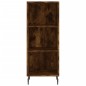 vidaXL Highboard Räuchereiche 34,5x32,5x180 cm Holzwerkstoff vidaXL Highboard Räuchereiche 34,5x32,5x180 cm Holzwerkstoff