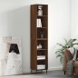 vidaXL Highboard Braun Eichen-Optik 34,5x32,5x180 cm Holzwerkstoff vidaXL Highboard Braun Eichen-Optik 34,5x32,5x180 cm Holzwerkstoff