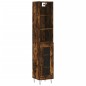 vidaXL Highboard Räuchereiche 34,5x34x180 cm Holzwerkstoff vidaXL Highboard Räuchereiche 34,5x34x180 cm Holzwerkstoff