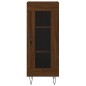 vidaXL Highboard Braun Eichen-Optik 34,5x34x180 cm Holzwerkstoff vidaXL Highboard Braun Eichen-Optik 34,5x34x180 cm Holzwerkstoff