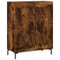 vidaXL Highboard Räuchereiche 69,5x34x180 cm Holzwerkstoff vidaXL Highboard Räuchereiche 69,5x34x180 cm Holzwerkstoff