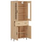Highboard Sonoma-Eiche 69,5x34x180 cm Holzwerkstoff Highboard Sonoma-Eiche 69,5x34x180 cm Holzwerkstoff