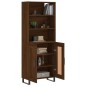 vidaXL Highboard Braun Eichen-Optik 69,5x34x180 cm Holzwerkstoff vidaXL Highboard Braun Eichen-Optik 69,5x34x180 cm Holzwerkstoff