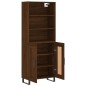 vidaXL Highboard Braun Eichen-Optik 69,5x34x180 cm Holzwerkstoff vidaXL Highboard Braun Eichen-Optik 69,5x34x180 cm Holzwerkstoff