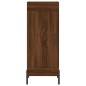 vidaXL Highboard Braun Eichen-Optik 34,5x34x180 cm Holzwerkstoff vidaXL Highboard Braun Eichen-Optik 34,5x34x180 cm Holzwerkstoff