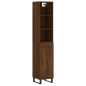 vidaXL Highboard Braun Eichen-Optik 34,5x34x180 cm Holzwerkstoff vidaXL Highboard Braun Eichen-Optik 34,5x34x180 cm Holzwerkstoff
