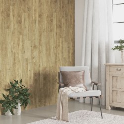 vidaXL Wandpaneele Holzoptik Braun PVC 4,12 m²