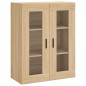 Highboard Sonoma-Eiche 69,5x34x180 cm Holzwerkstoff Highboard Sonoma-Eiche 69,5x34x180 cm Holzwerkstoff