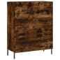 vidaXL Highboard Räuchereiche 69,5x34x180 cm Holzwerkstoff vidaXL Highboard Räuchereiche 69,5x34x180 cm Holzwerkstoff