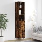 vidaXL Highboard Räuchereiche 34,5x34x180 cm Holzwerkstoff vidaXL Highboard Räuchereiche 34,5x34x180 cm Holzwerkstoff