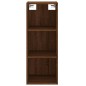 vidaXL Highboard Braun Eichen-Optik 34,5x34x180 cm Holzwerkstoff vidaXL Highboard Braun Eichen-Optik 34,5x34x180 cm Holzwerkstoff
