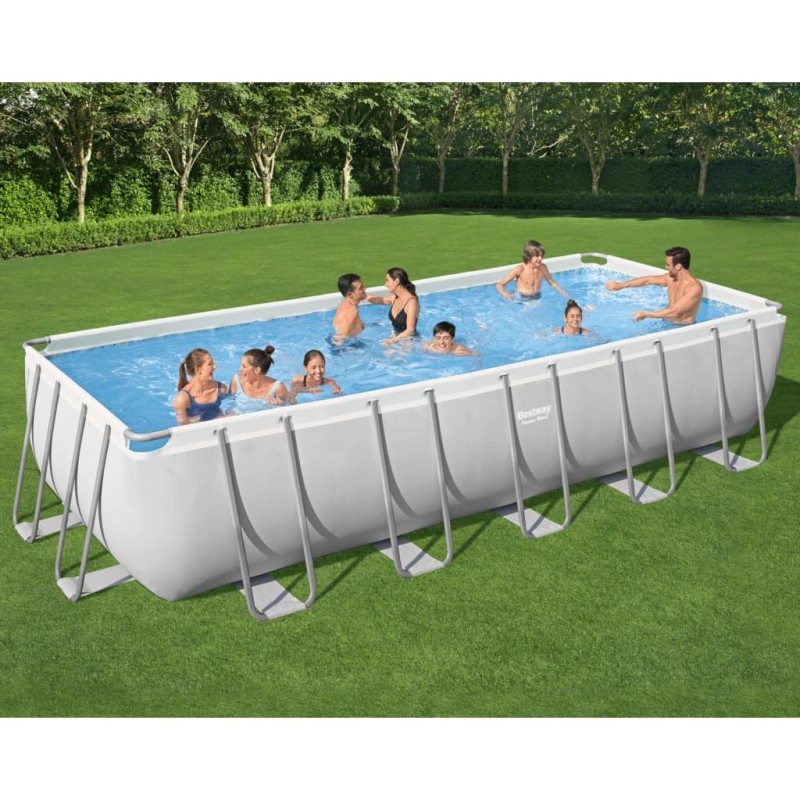 Bestway Power Steel Pool Rechteckig 19281 L Bestway Power Steel Pool Rechteckig 19281 L