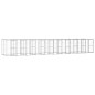 vidaXL Outdoor-Hundezwinger mit Überdachung Verzinkter Stahl 24,2 m² vidaXL Outdoor-Hundezwinger mit Überdachung Verzinkter Stahl 24,2 m²
