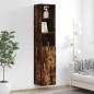 vidaXL Highboard Räuchereiche 34,5x34x180 cm Holzwerkstoff vidaXL Highboard Räuchereiche 34,5x34x180 cm Holzwerkstoff