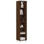 vidaXL Highboard Braun Eichen-Optik 34,5x32,5x180 cm Holzwerkstoff vidaXL Highboard Braun Eichen-Optik 34,5x32,5x180 cm Holzwerkstoff