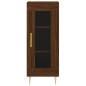 vidaXL Highboard Braun Eichen-Optik 34,5x34x180 cm Holzwerkstoff vidaXL Highboard Braun Eichen-Optik 34,5x34x180 cm Holzwerkstoff