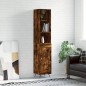 vidaXL Highboard Räuchereiche 34,5x34x180 cm Holzwerkstoff vidaXL Highboard Räuchereiche 34,5x34x180 cm Holzwerkstoff