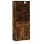 vidaXL Highboard Räuchereiche 69,5x34x180 cm Holzwerkstoff vidaXL Highboard Räuchereiche 69,5x34x180 cm Holzwerkstoff