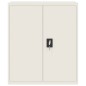 vidaXL Aktenschrank Weiß 90x40x145 cm Stahl vidaXL Aktenschrank Weiß 90x40x145 cm Stahl