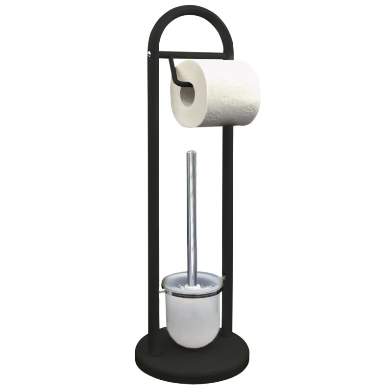 RIDDER 2-in-1 Stand-WC-Garnitur Unique Schwarz RIDDER 2-in-1 Stand-WC-Garnitur Unique Schwarz