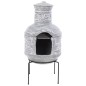 RedFire Gartenkamin Acopulco Ton Hellgrau RedFire Gartenkamin Acopulco Ton Hellgrau